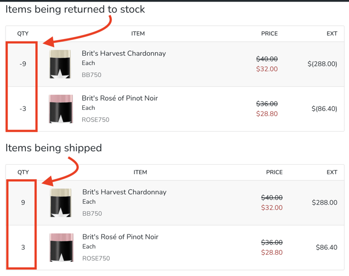 - order page - けい Changing a Pickup Order to a Shipping Order